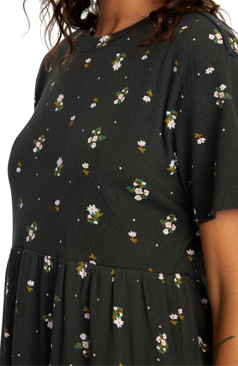 RVCA City Vibes Leopard Print Dress, Alternate, color, 