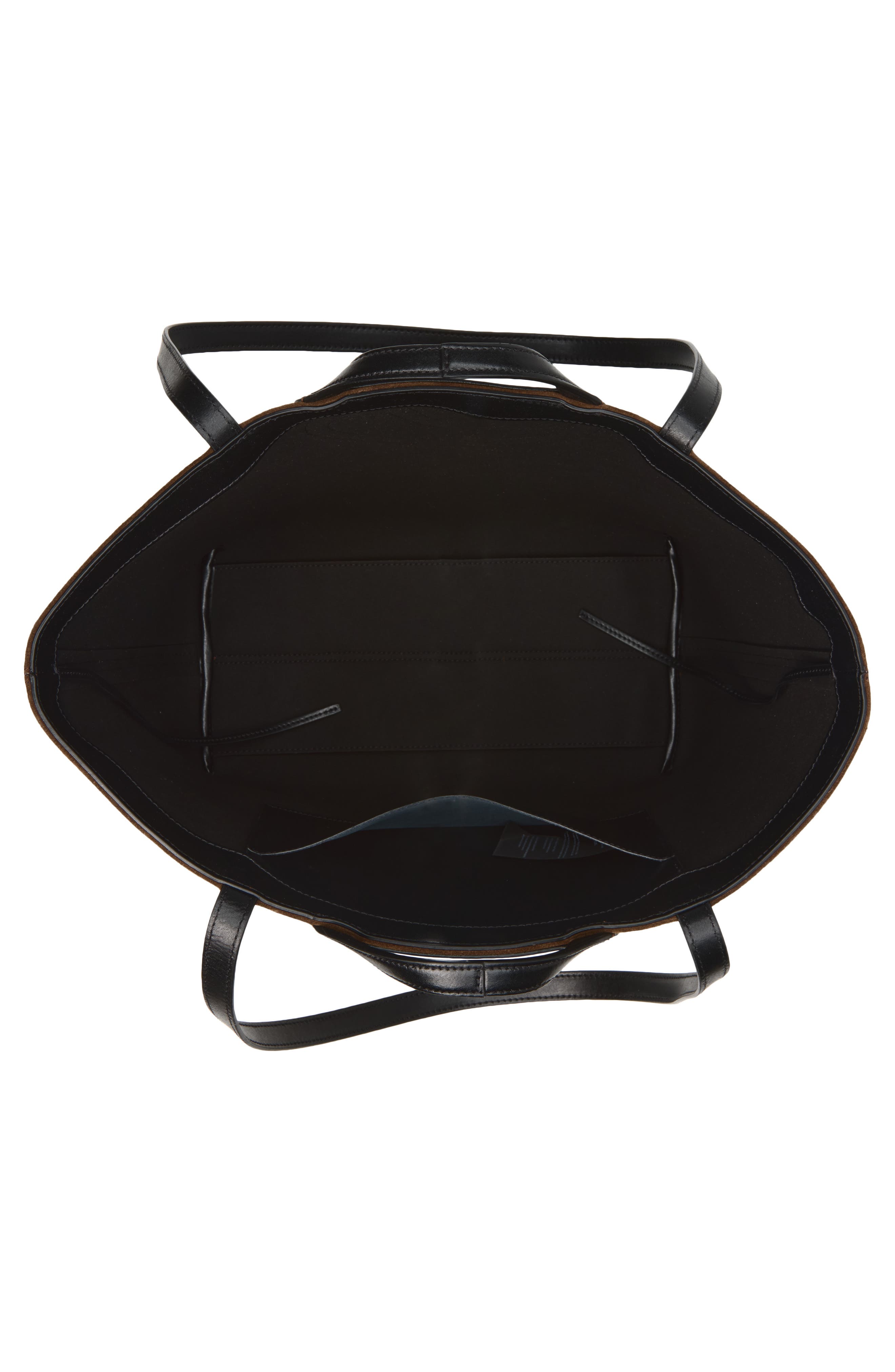 Coperni C Handle Suede Tote, Alternate, color, Brown Brw