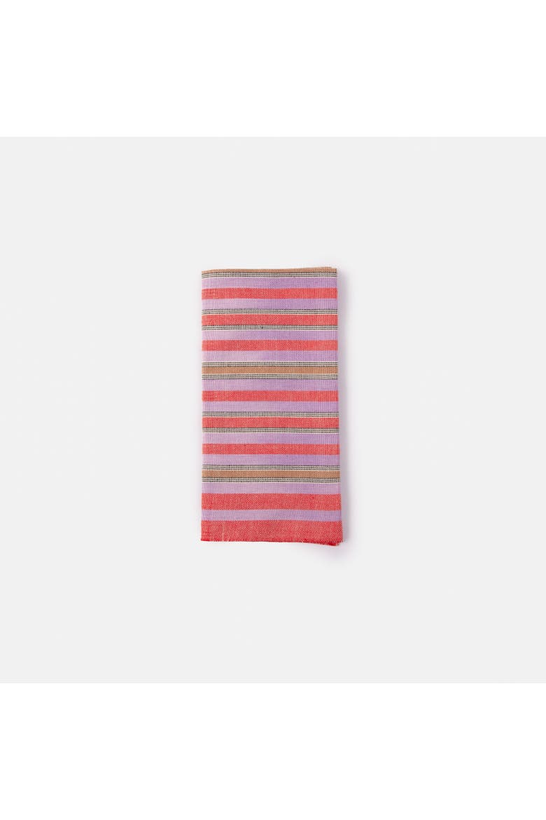 Handwoven Upendo Napkins - Set of 4, Alternate, color, Red