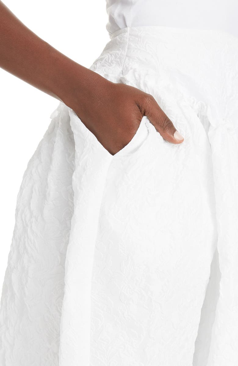 Simone Rocha Cloqué Midi Skirt, Alternate, color,