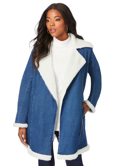 Fleece Lined Denim Jacket