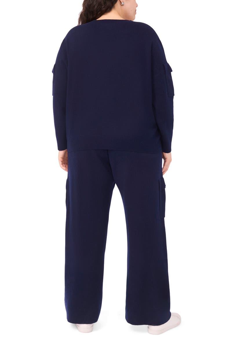 Straight Leg Knit Pants, Alternate, color, CLASSIC NAVY