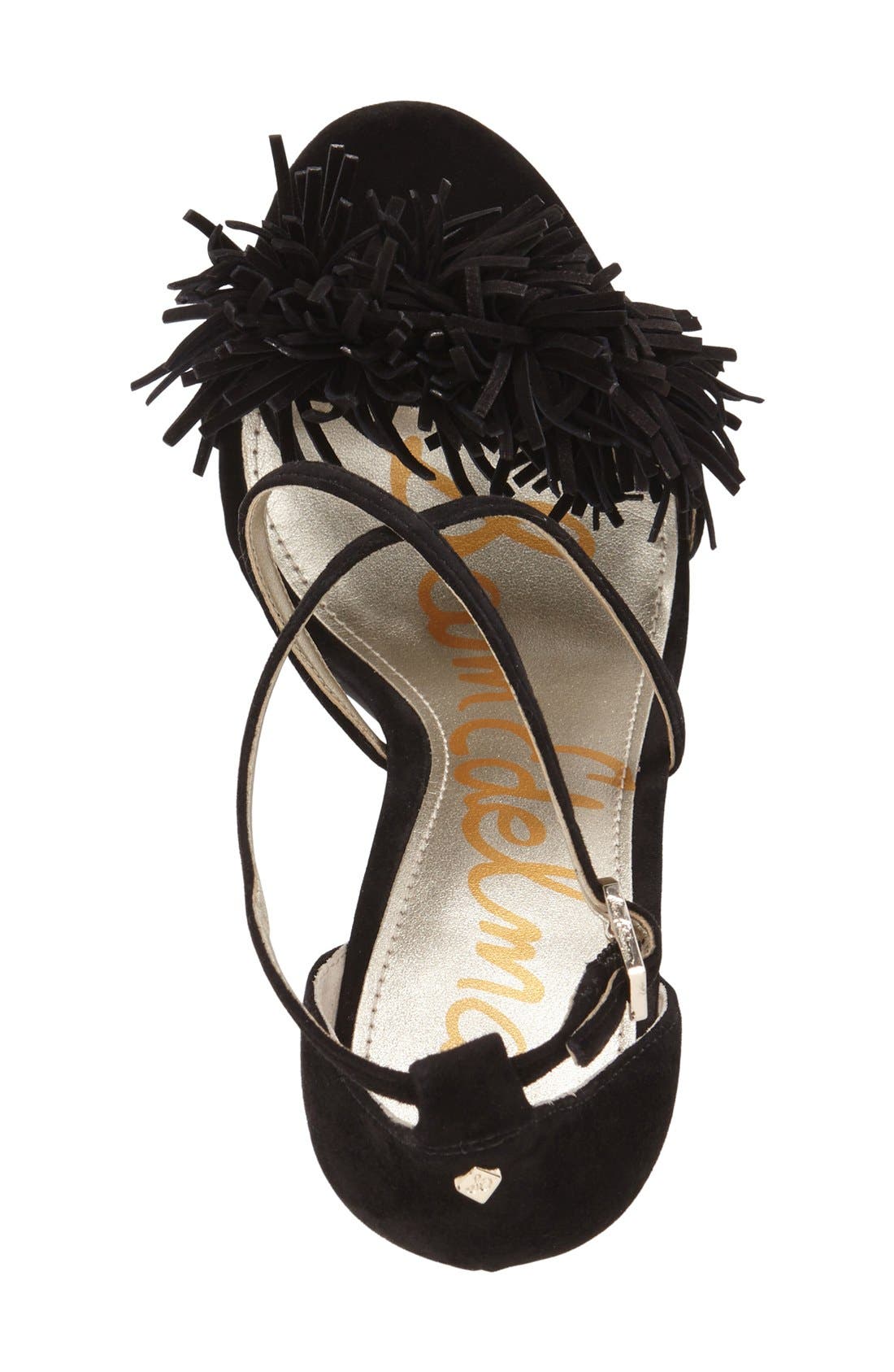 Sam Edelman 'Aisha' Fringe Sandal, Alternate, color, 