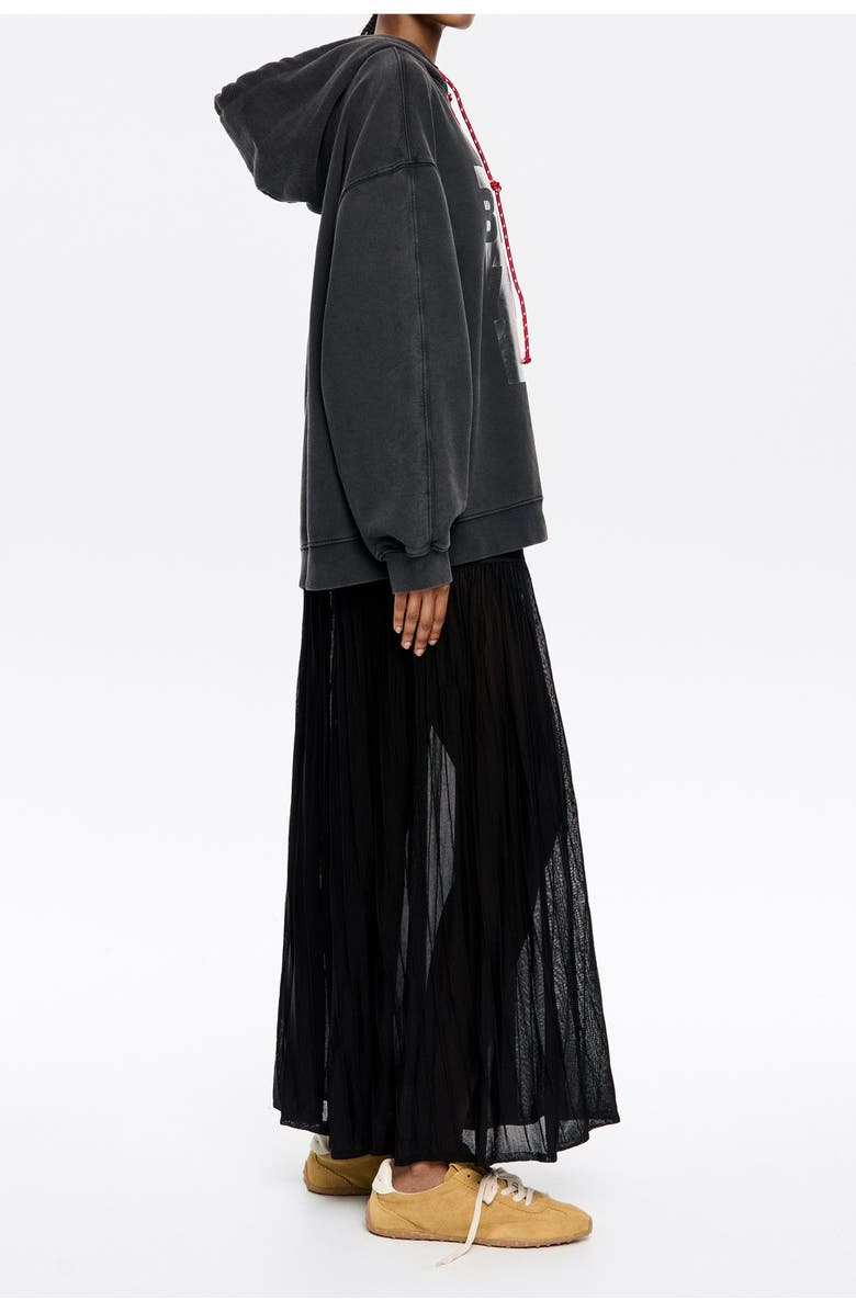 Bimba y Lola Washed Oversize Logo Sweatshirt, Alternate, color,