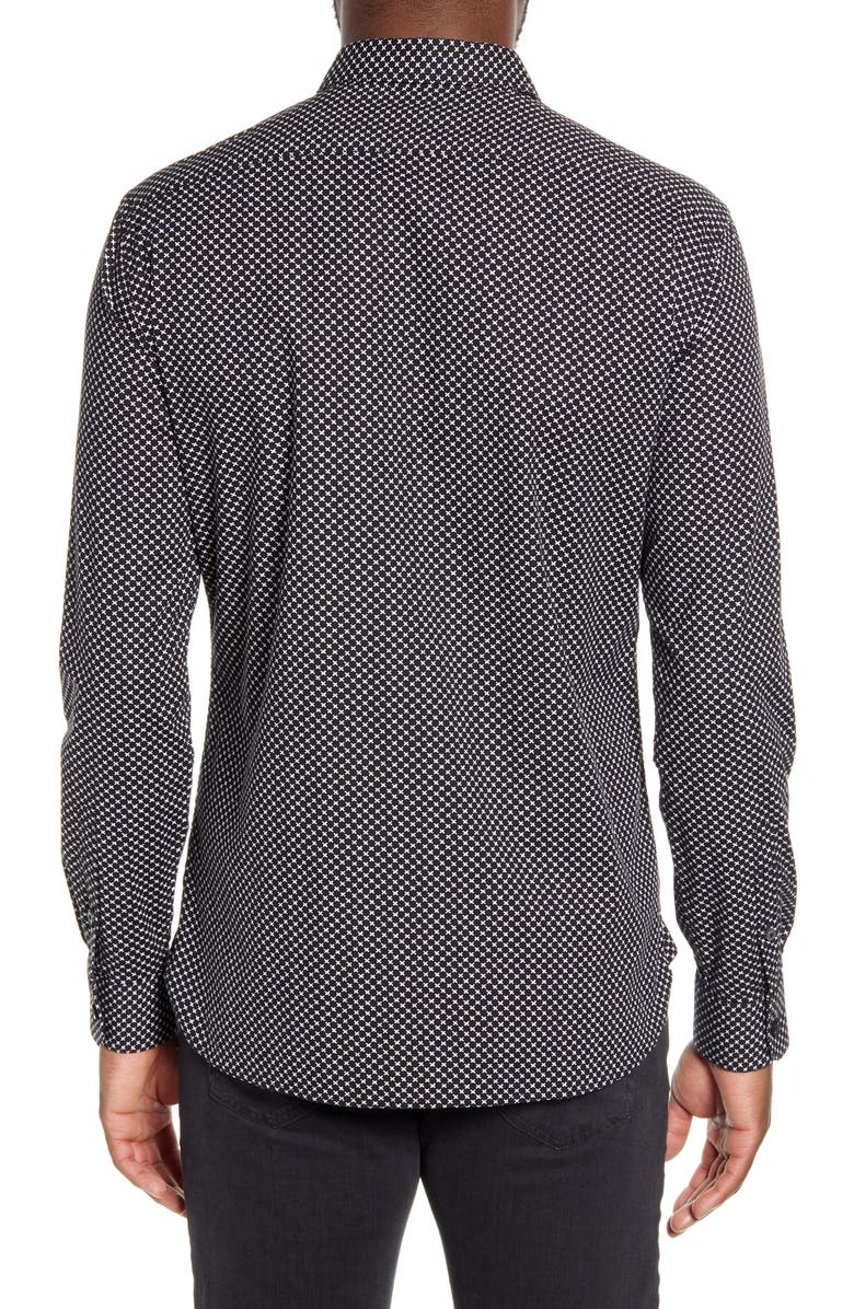 John Varvatos Star USA Fulton Slim Fit Button-Up Shirt, Alternate, color, 