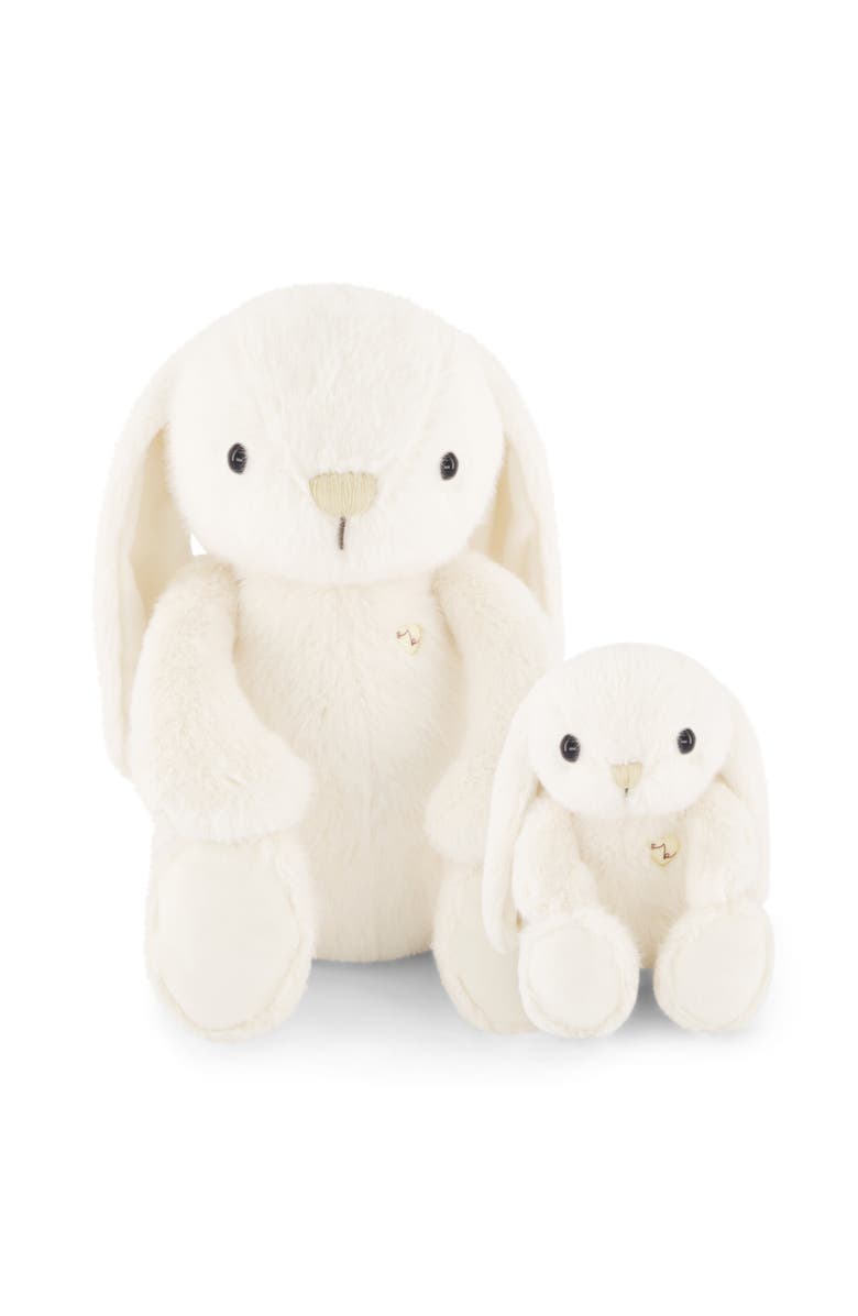Snuggle Bunnies Penelope the Bunny 12" & 6" Set, Main, color, Marshmallow