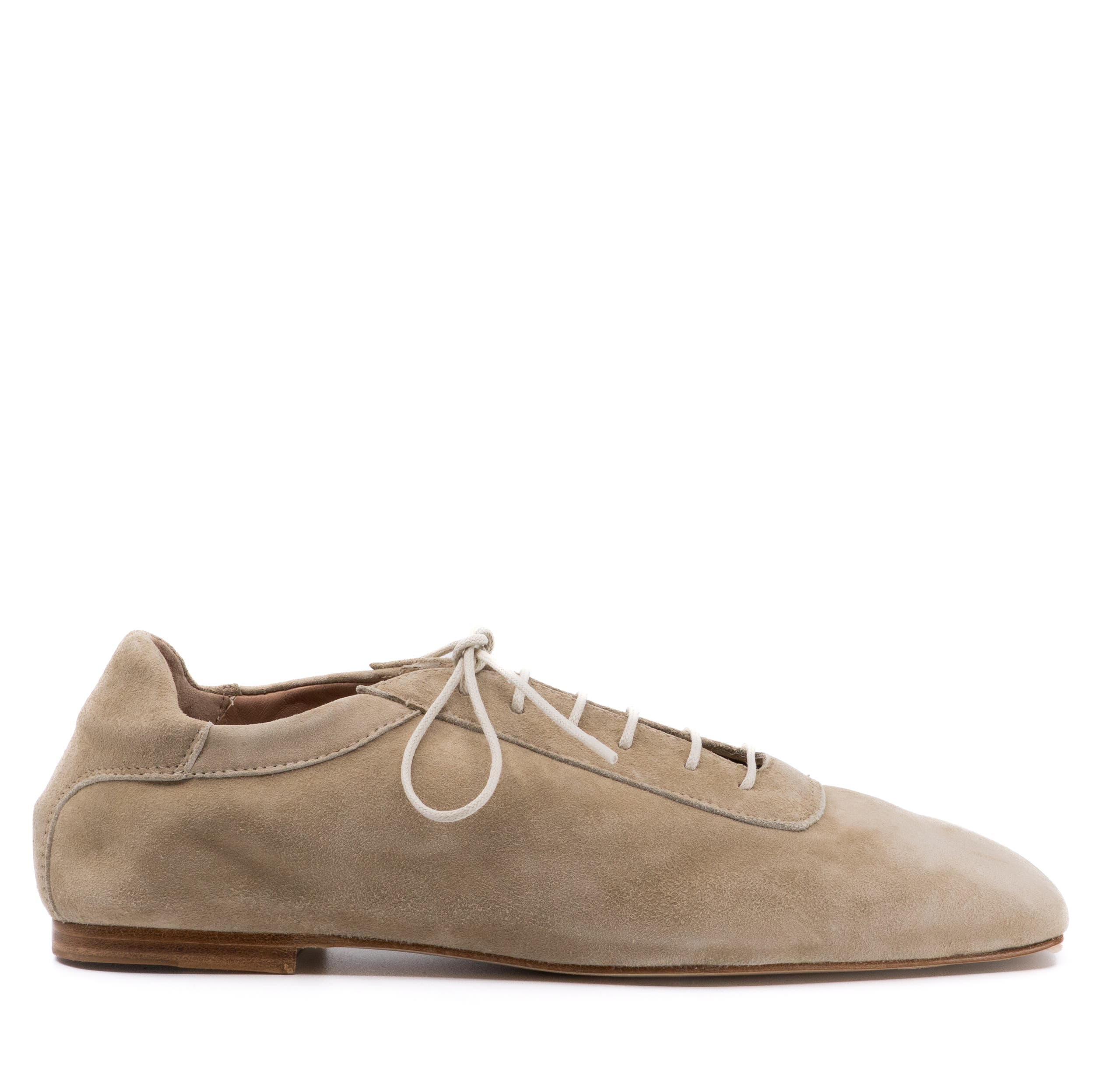 Andrea Gomez Antonia Suede Oxford, Main, color, Beige