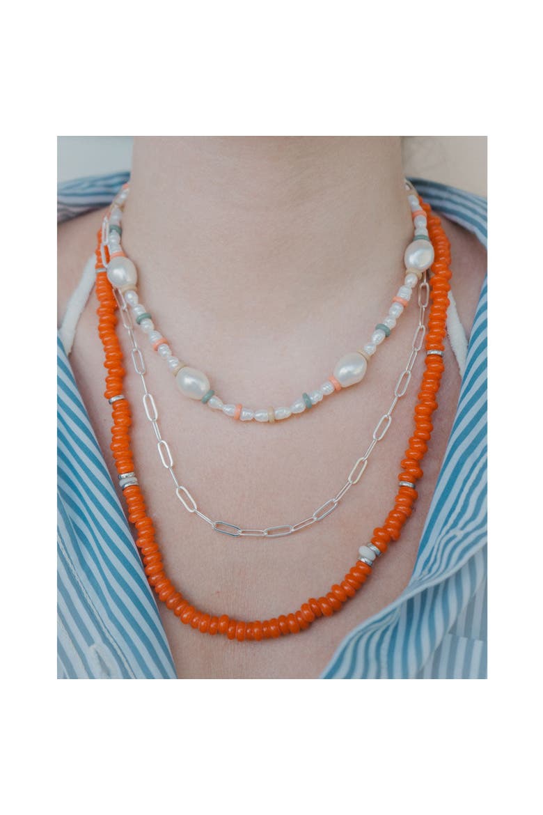 Surf Necklace, Alternate, color, Multi