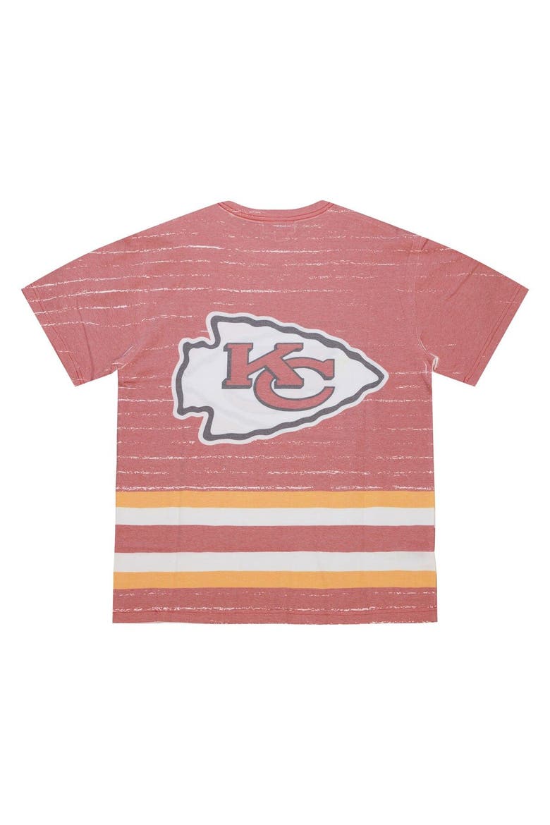 Men's Mitchell & Ness Red Kansas City Chiefs Jumbotron 3.0 T-Shirt, Alternate, color, Red