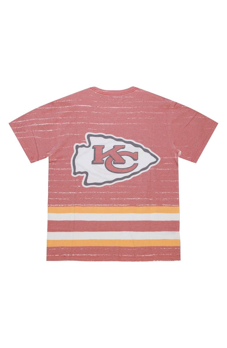 Mitchell & Ness Men's Mitchell & Ness Red Kansas City Chiefs Jumbotron 3.0 T-Shirt, Alternate, color, Red
