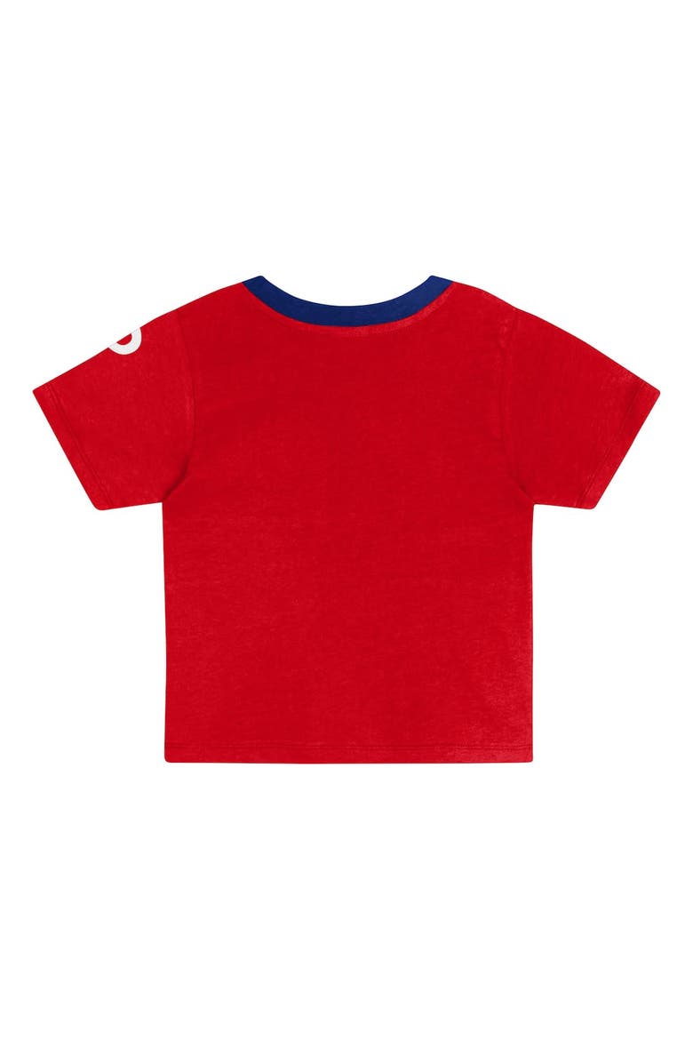 Youth  Red Philadelphia Phillies Bonus Balls T-Shirt & Shorts Set, Alternate, color, Red