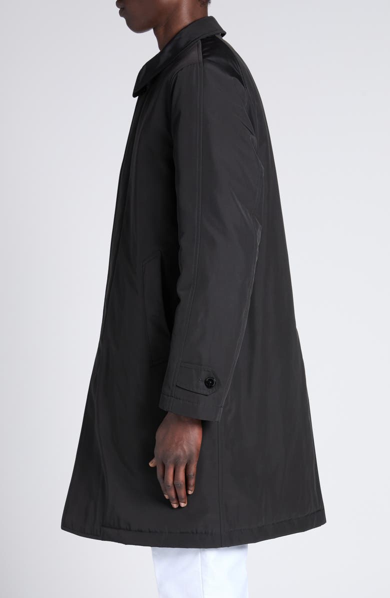 TOM FORD Microfaille Rain Coat, Alternate, color, Lb999 Black