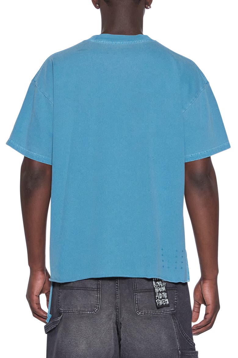 Sott Ekcess T-Shirt, Alternate, color, BLUE