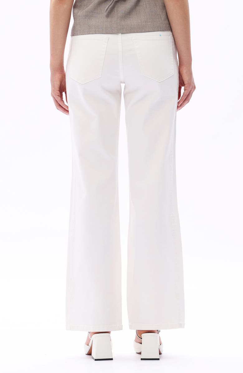 Bayeas Embroidered Mid Rise Straight Leg Jeans, Alternate, color, 