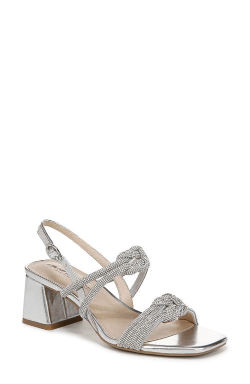 LifeStride Celeste Slingback Sandal in Silver 