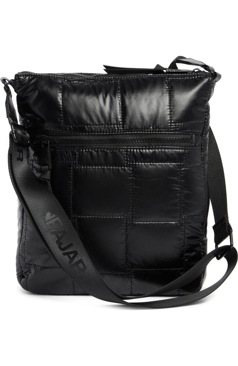 Pajar Quilted Nylon Crossbody Bag, Alternate, color,