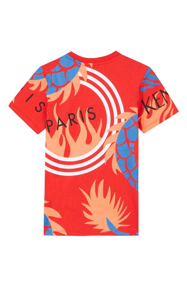 KENZO Multi Iconic Graphic T-Shirt, Alternate, color, 