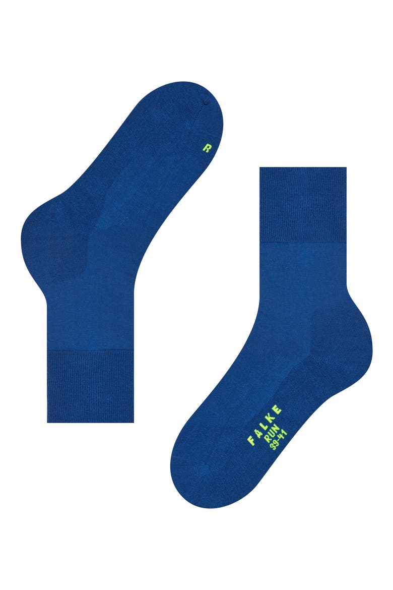 Gender Inclusive Run Crew Socks, Alternate, color, SAPPHIRE