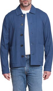 Bagatelle Relaxed Fit Linen & Cotton Work Jacket
