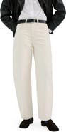 MANGO High Waist Barrel Jeans