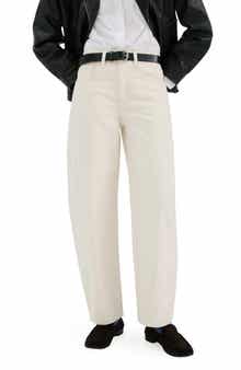 High Waist Barrel Jeans