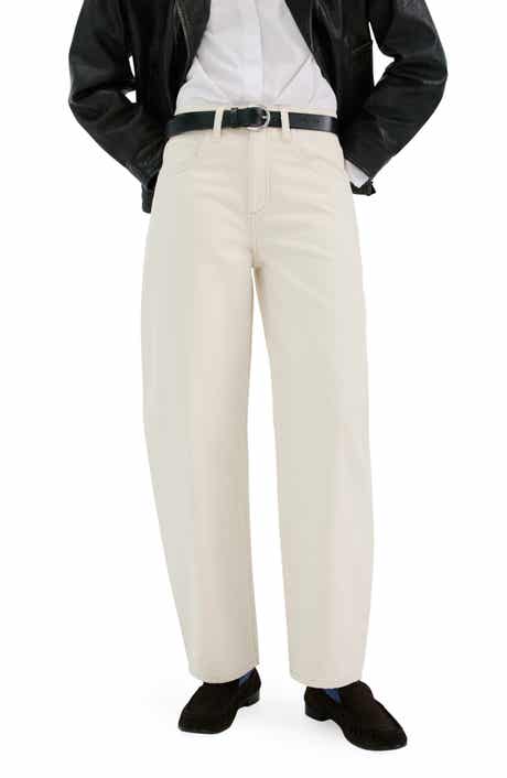 High Waist Barrel Jeans