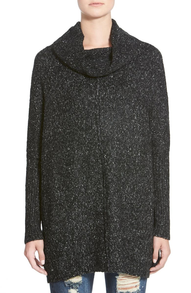 Dreamers by Debut Cowl Neck Tunic Sweater, Main, color,
