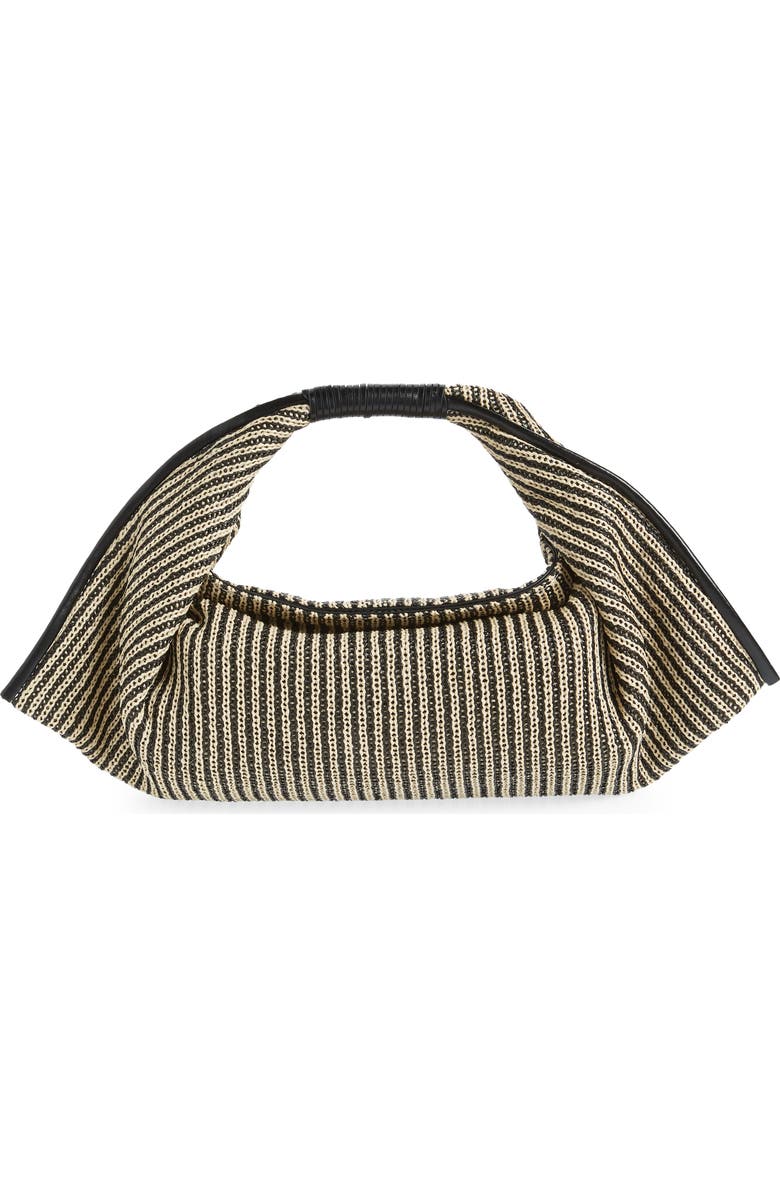 STAUD Jetson Raffia Shoulder Bag, Main, color,