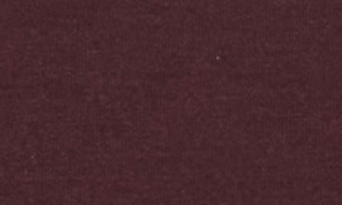 Z By Zella Cozy Scuba Fleece Half-zip Sweatshirt In Burgundy