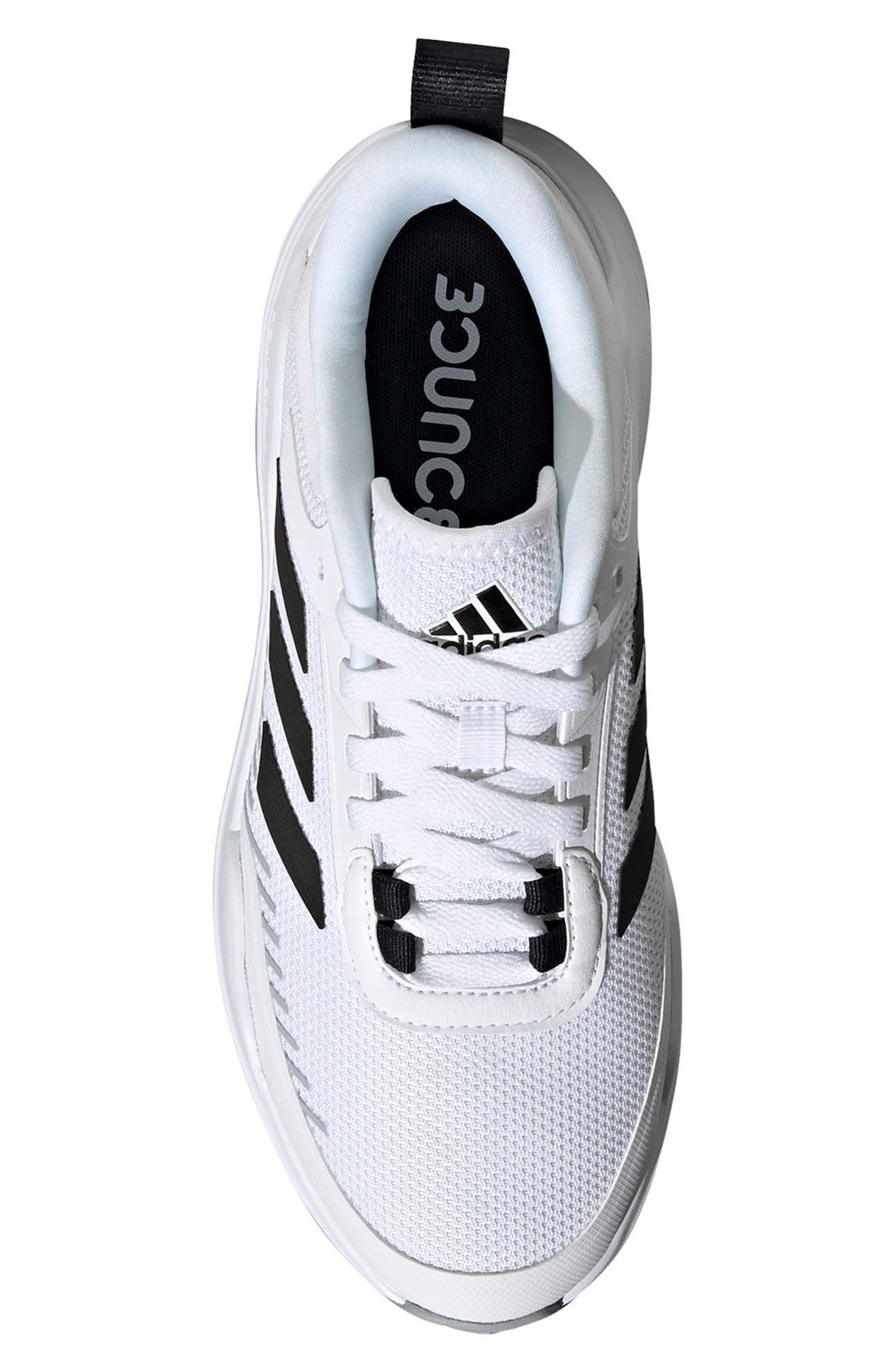 DLUX Trainer Sneaker, Alternate, color, FTWR WHITE/BLACK/SILVER