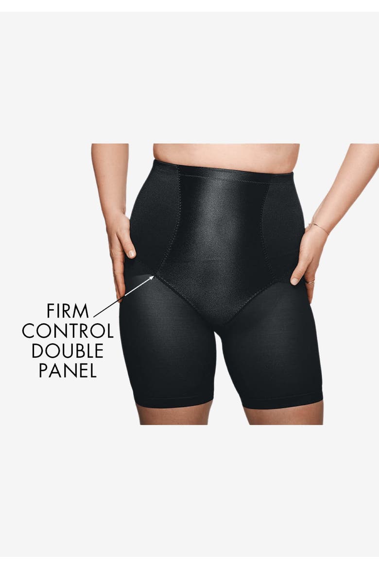 Power Shaper Firm Control Long Leg Shaper, Alternate, color, BLACK