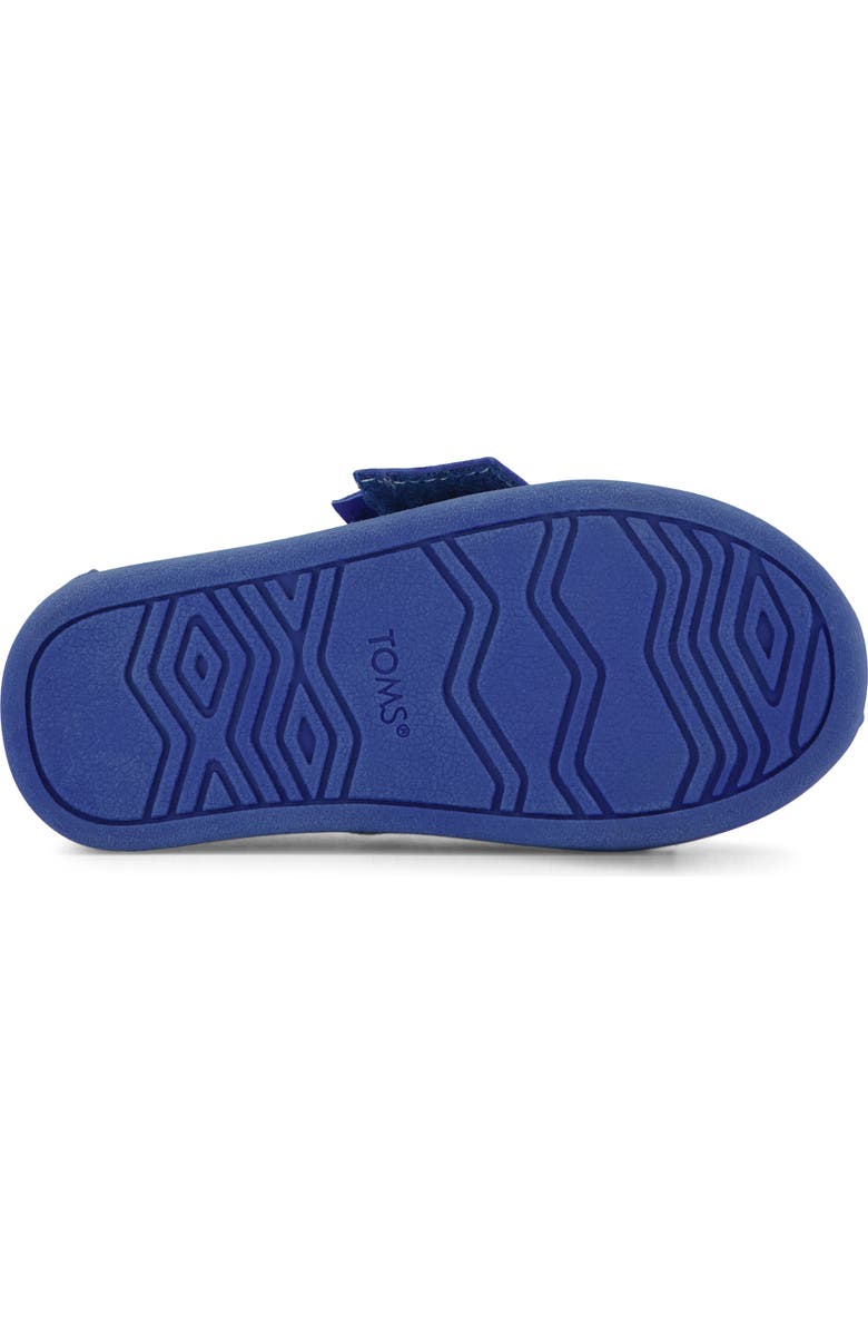 TOMS x Jamie Mizrahi Kids' Alp FWD Water Repellent Suede Slip-On Espadrille, Alternate, color, Bright Blue