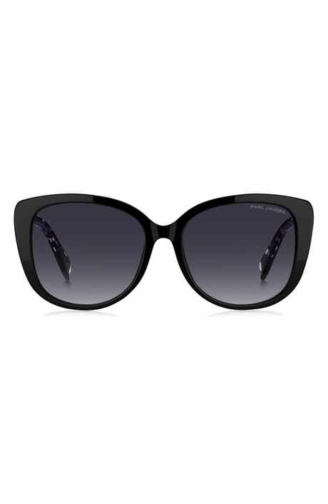 57mm Gradient Cat Eye Sunglasses