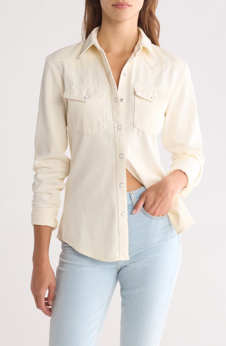 rag & bone Wyatt Western Shirt, Main, color, 