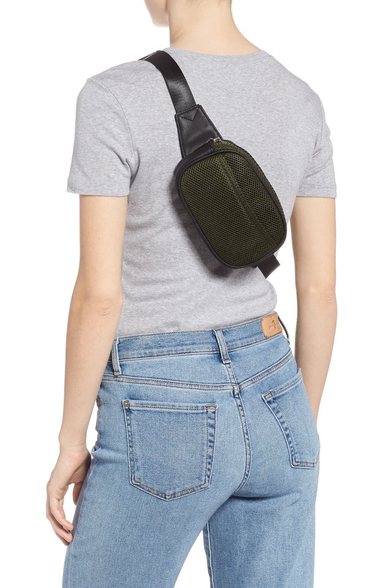 Yoki Bags Mesh Belt Bag, Alternate, color,