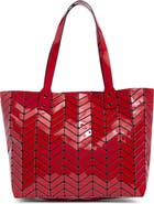 PATRIZIA LUCA Chevron Tote Bag
