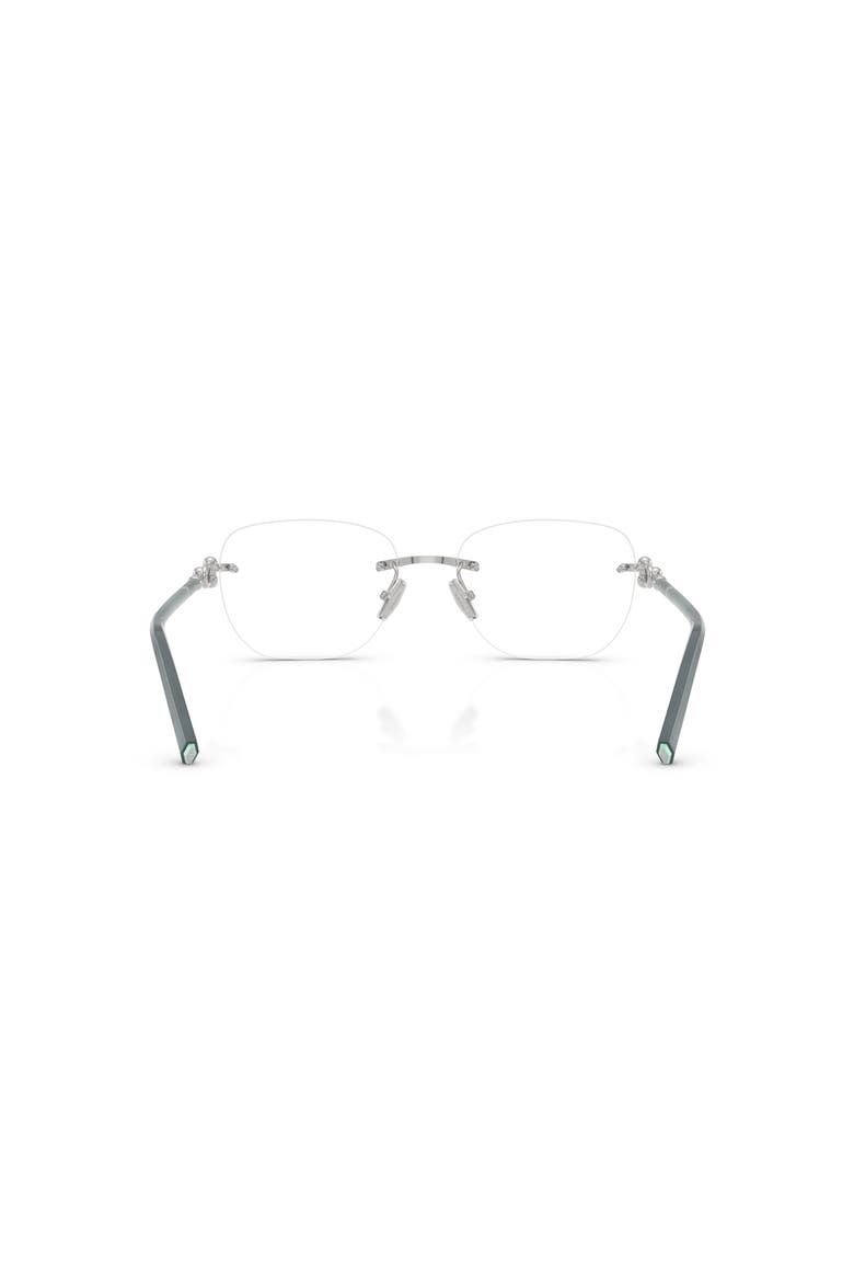 54mm Square optical glasses, Alternate, color, Silver