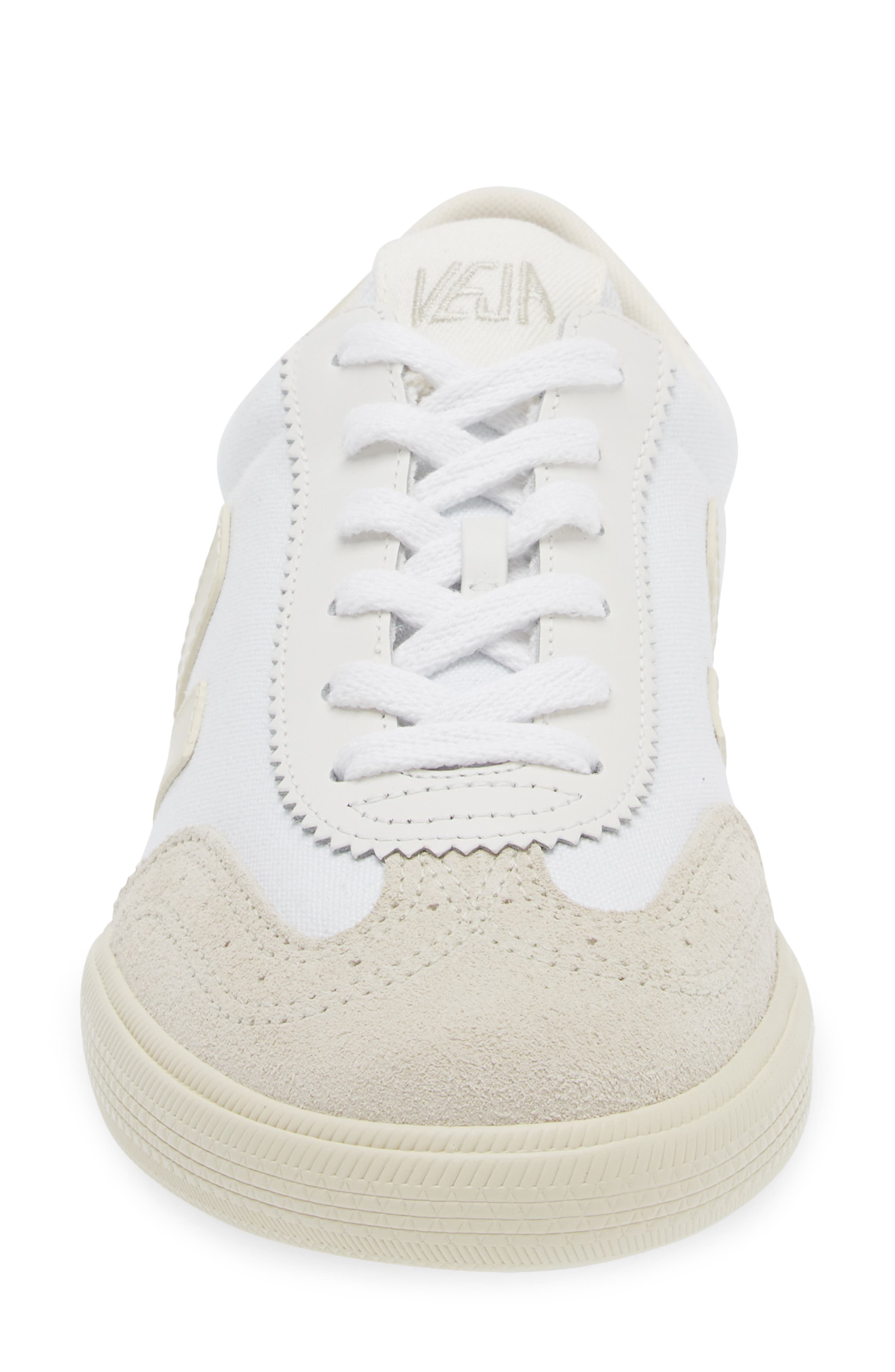 Volley Canvas Sneaker, Alternate, color, WHITE PIERRE