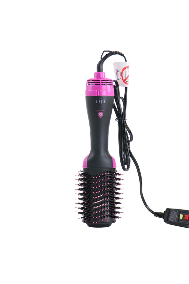 TCA1900 One Step Hair Dryer and Volumizer Brush, Main, color, Black