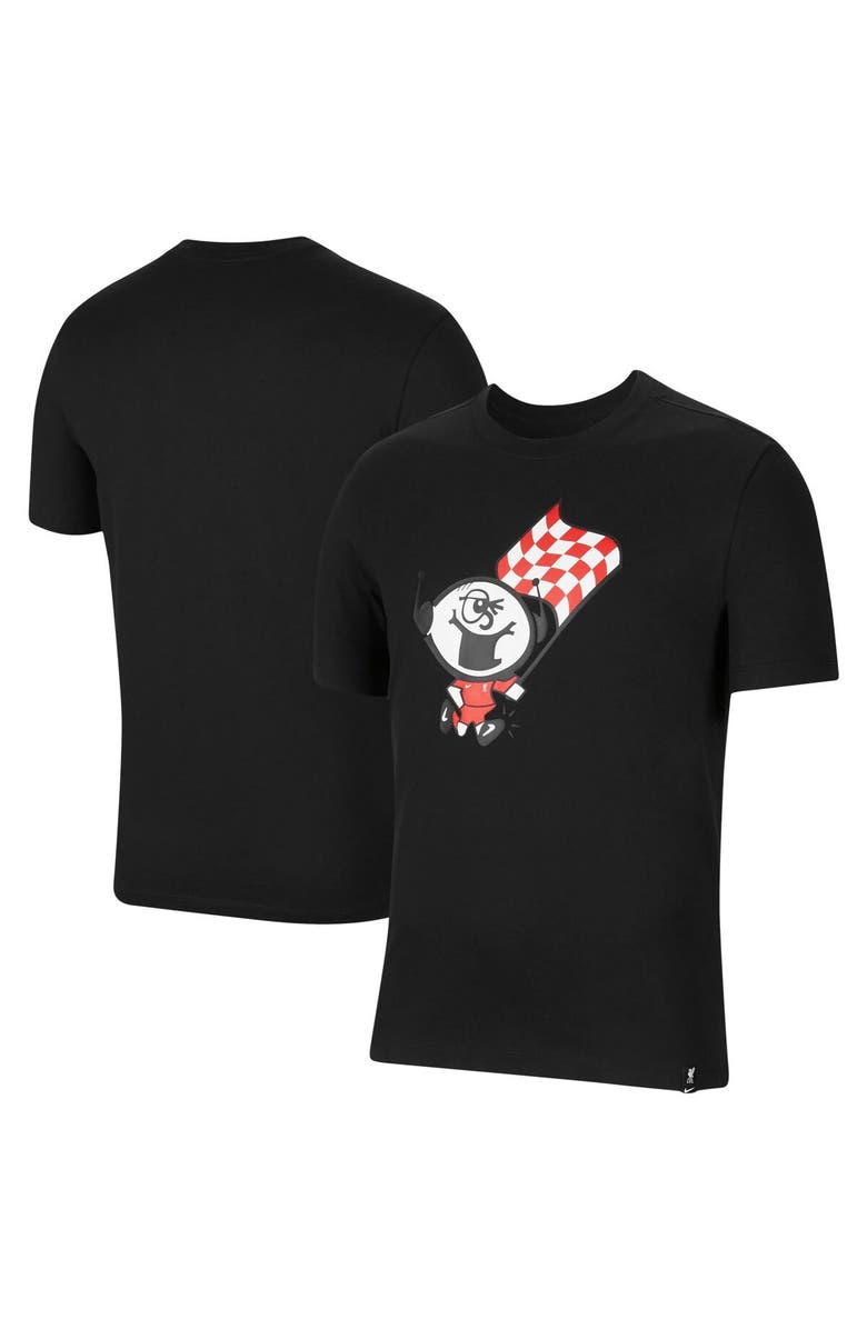 Nike Men's Nike Black Liverpool Team Ignite T-Shirt, Main, color, 
