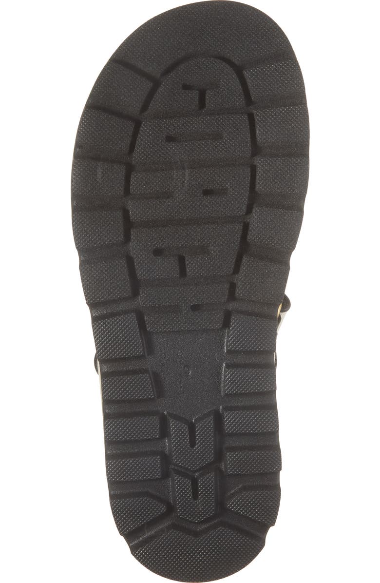 COACH Brynn Sandal, Alternate, color, Chalk/ Black