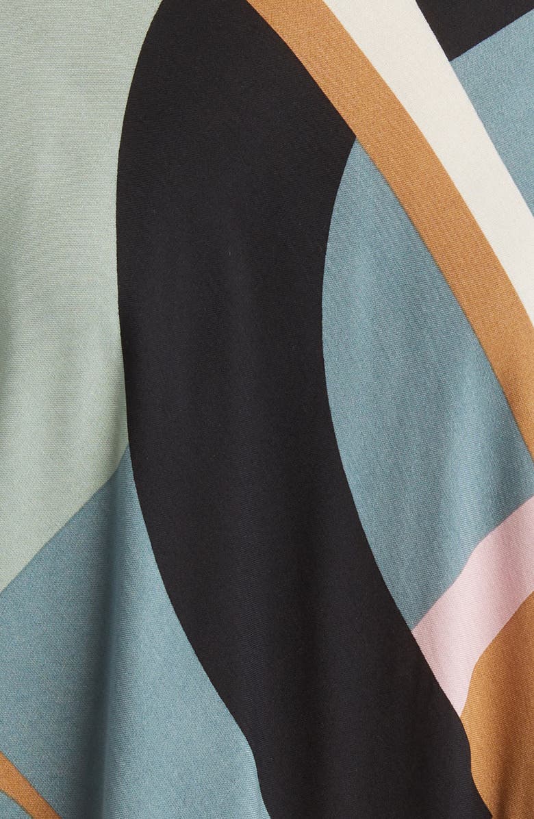 Masai Copenhagen Drisa Abstract Print Long Sleeve Top, Alternate, color,