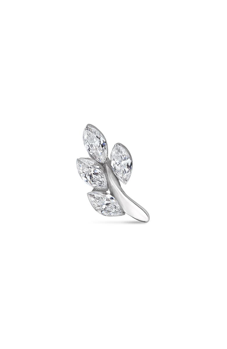 MARIA TASH Diamond Vine Single Threaded Stud Earring, Alternate, color, 