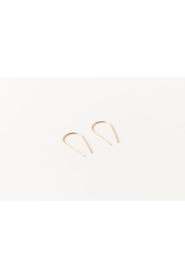 Palmer Arch Threader Earrings, Main, color, 14k Gold Fill