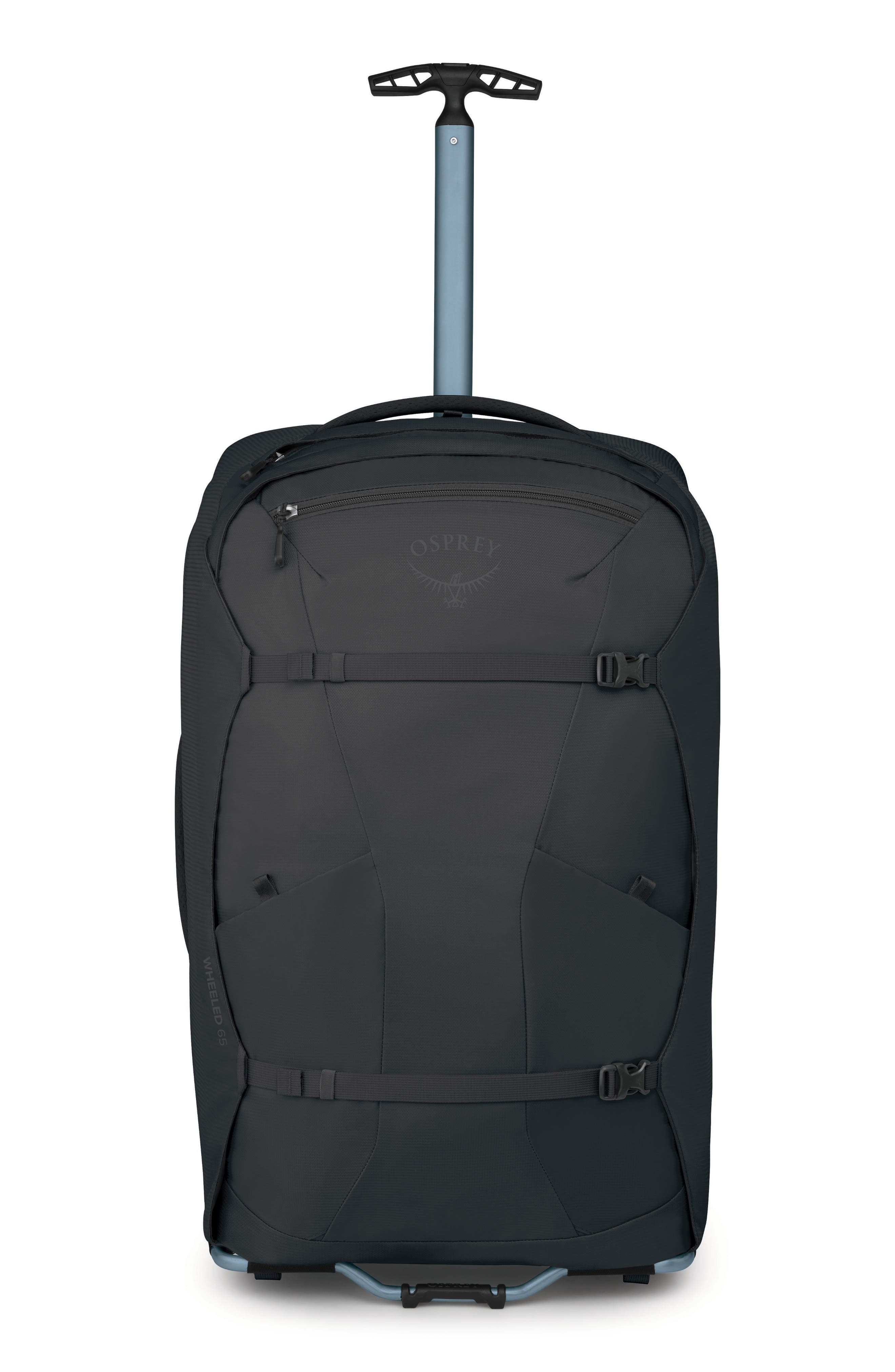 Osprey Farpoint<sup>™</sup> Fairview<sup>®</sup> 65-Liter Wheeled Travel Backpack, Main, color, Black