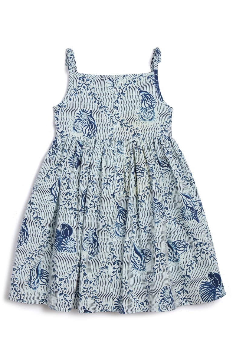Pippa & Julie Kids' Tracy Seashell Sundress, Alternate, color,