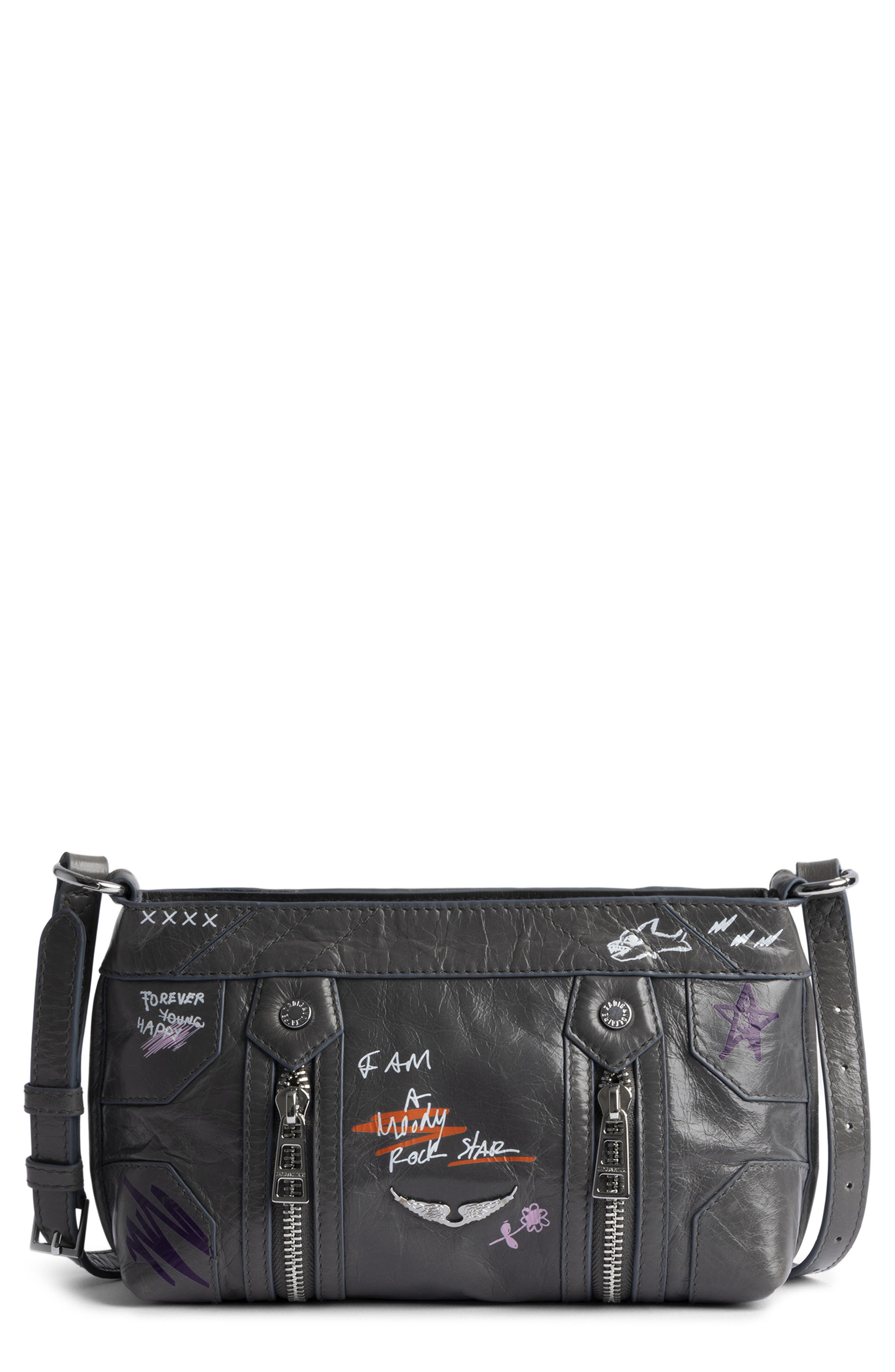 Zadig & Voltaire Sunny Mood Humberto Bag, Main, color, Road