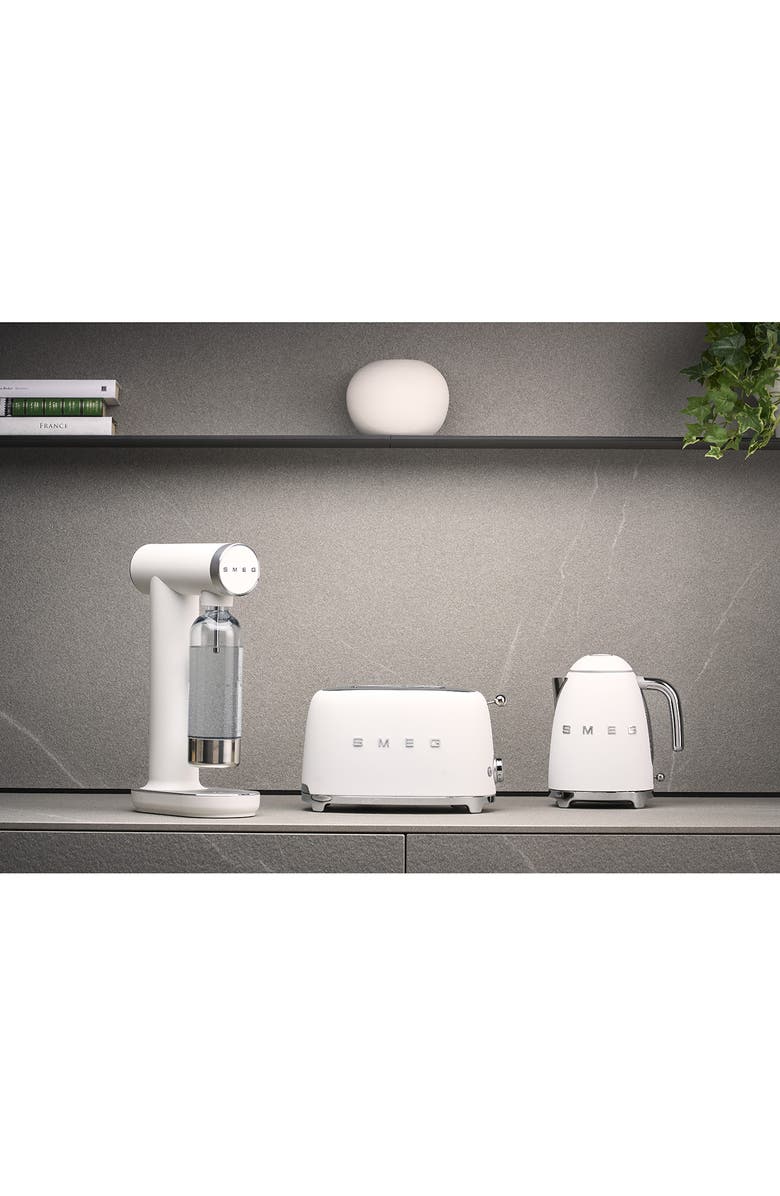 smeg Sparkling Water Maker, Alternate, color, Matte White