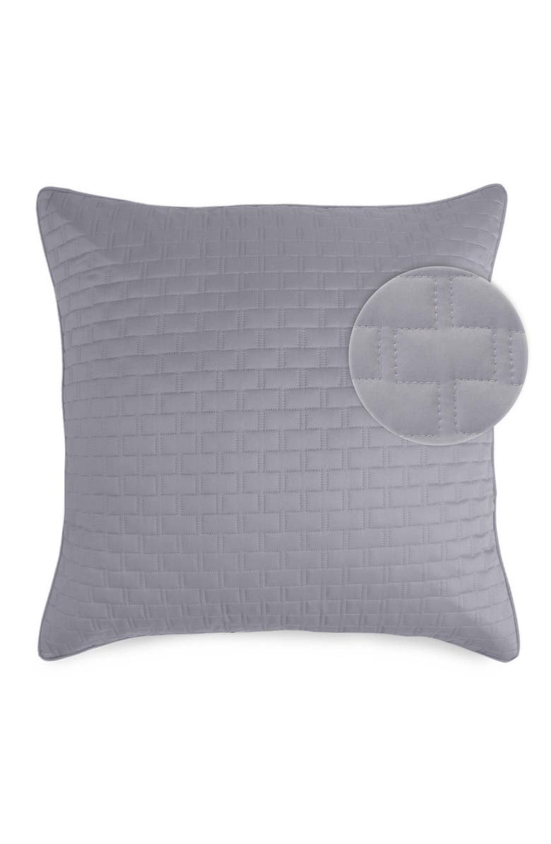 BedVoyage Quilted Euro Sham, Main, color, 