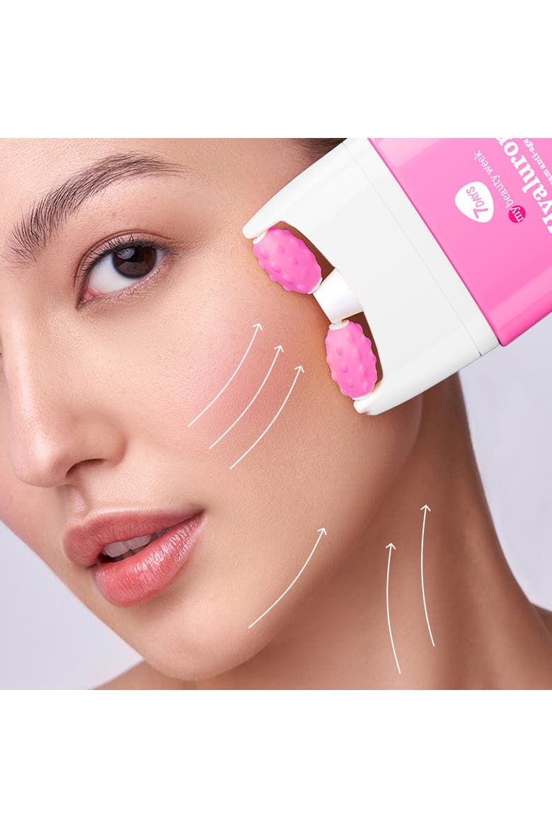 Face moisturizer with Hyaluronic acid for Moisturizing & Hydrating with 3D Massage Applicator, Alternate, color, Clear